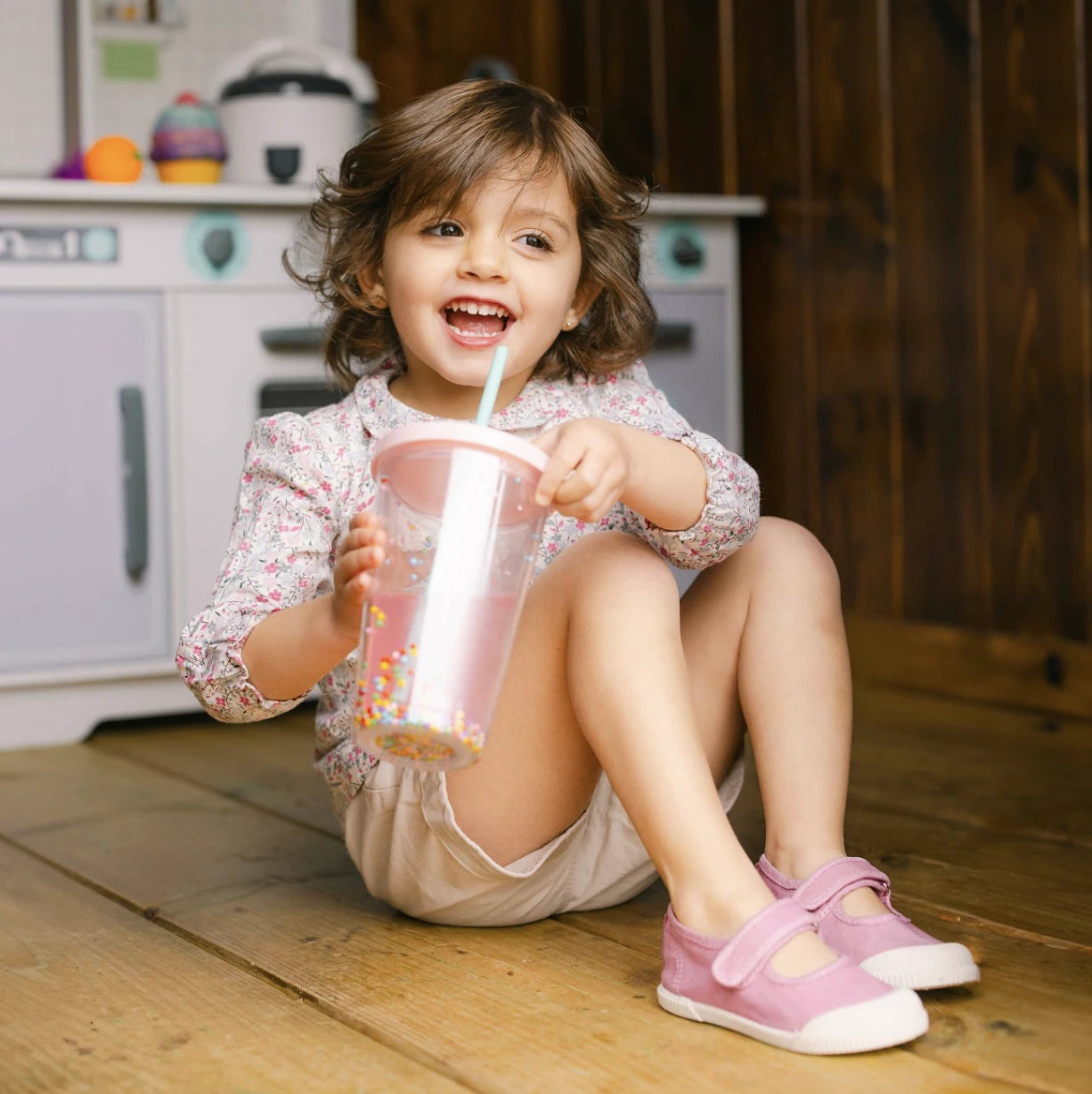 Pisamonas Barefoot Canvas Mary Janes