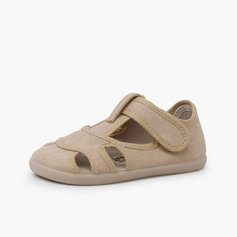 Barefoot Washed Canvas Sandals