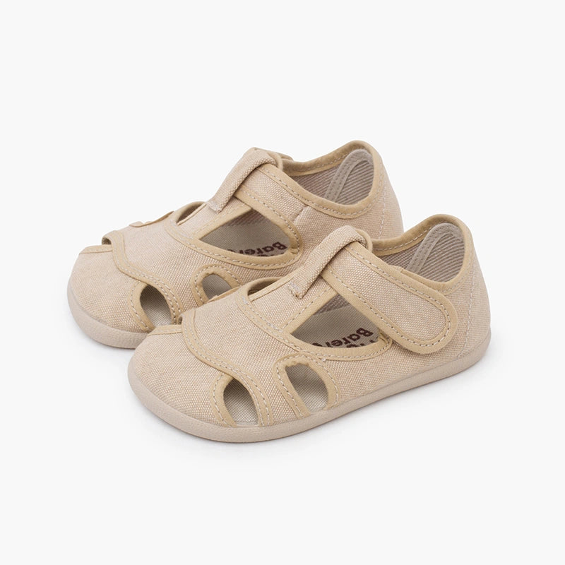 Barefoot Washed Canvas Sandals