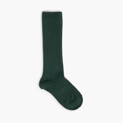Condor Ribbed Cotton Knee-High Socks