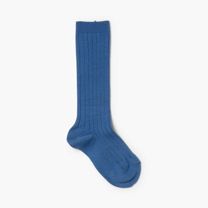 Condor Ribbed Cotton Knee-High Socks