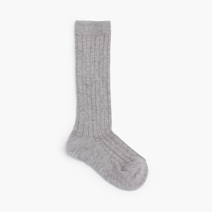 Condor Ribbed Cotton Knee-High Socks