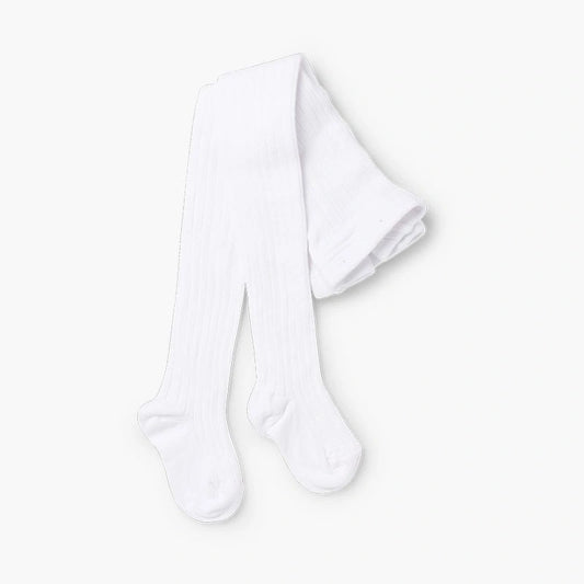 White tights on a white background