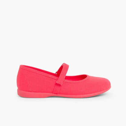 Canvas_Mary_Janes_with_Riptape_Fastening-coral