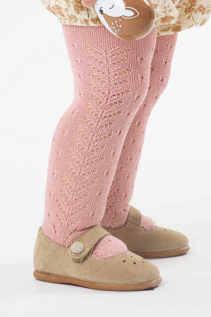 Condor Perle Cotton Openwork Tights