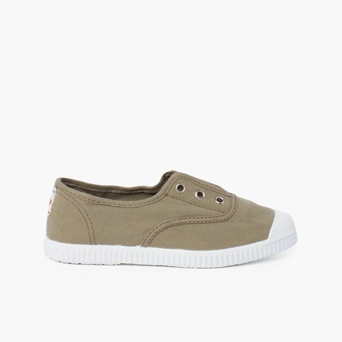 Laceless_Canvas_Trainers_with_Rubber_Toe_Cap-military