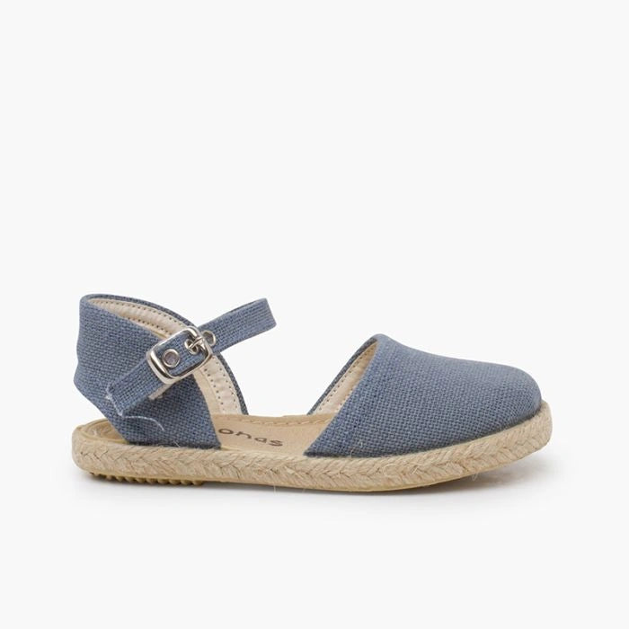 LinenEspardrilleswithflatsoleandbuclefastening-blue-01