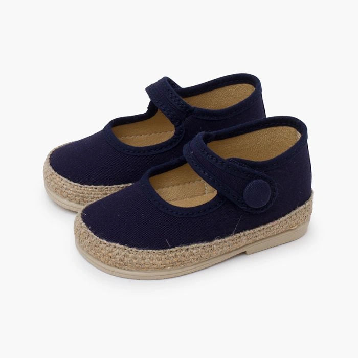 LinenandJuteBabyMaryJaneShoeswithButton-navy-blue-04