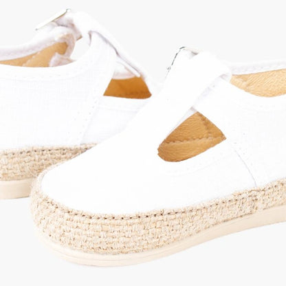 LinenandJuteBabyT-BarShoeswithBuckleFastening-white-06