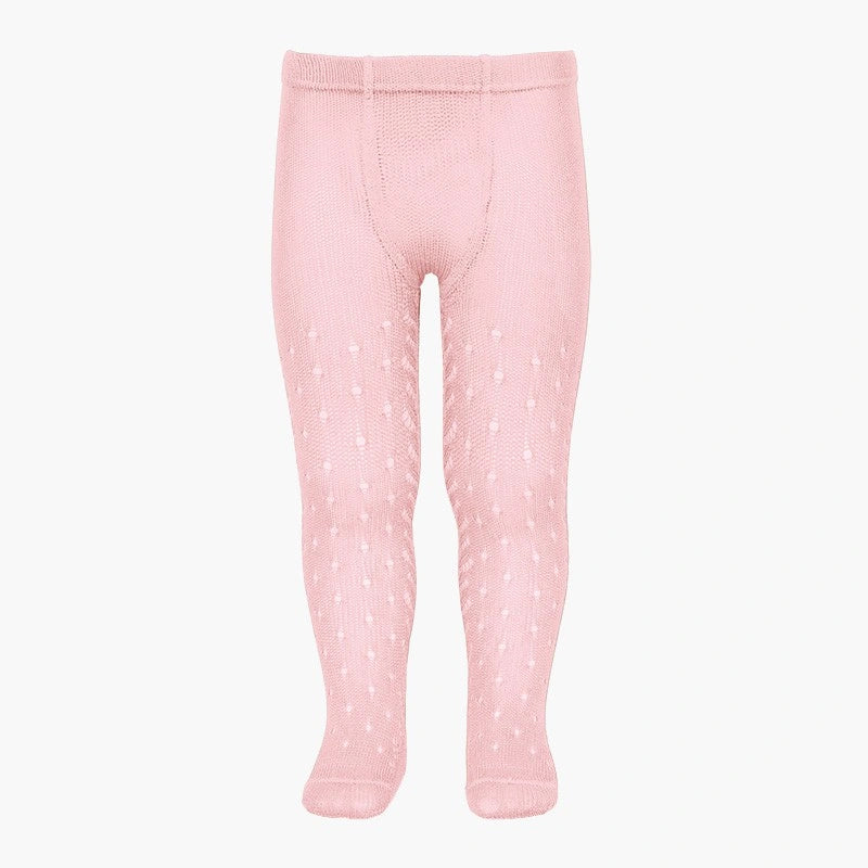 Condor Perle Cotton Openwork Tights