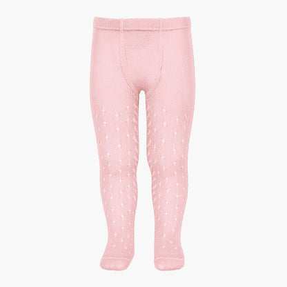 Condor Perle Cotton Openwork Tights