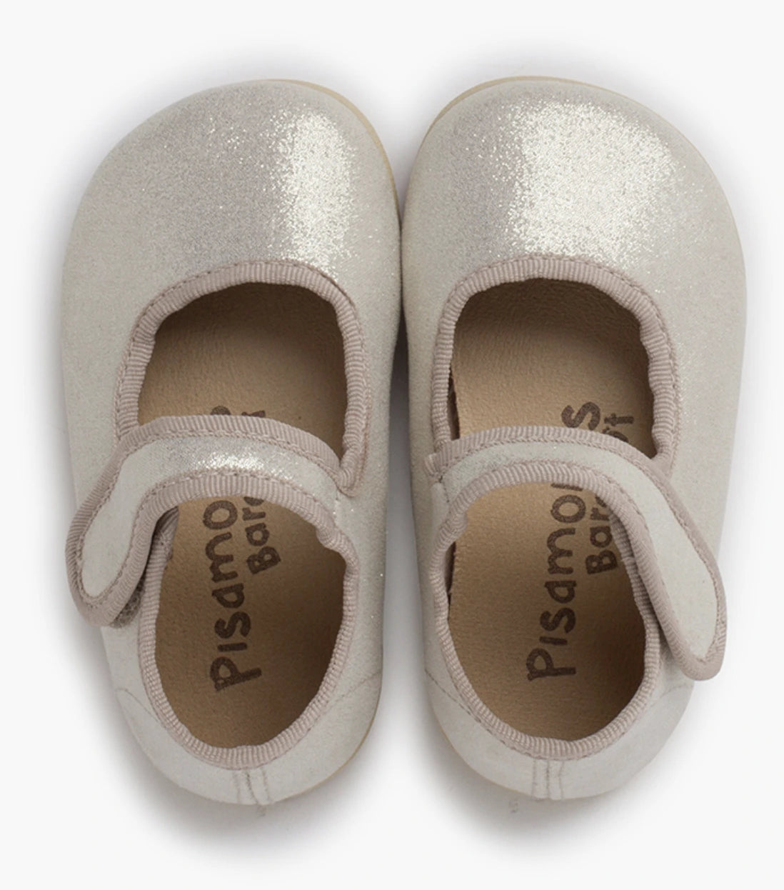 Pisamonas Shiny Barefoot Mary Janes