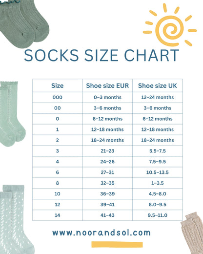 Condor Ribbed Cotton Knee-High Socks