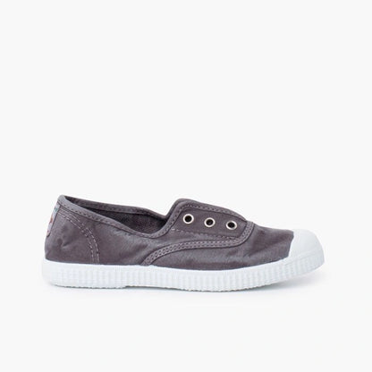 Worn-Effect_Laceless_Canvas_Trainers-dark-grey